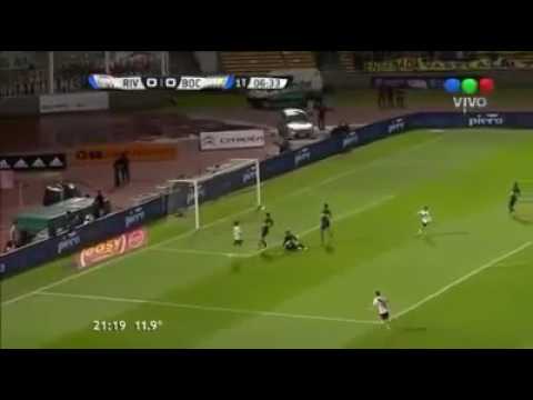 Gol de Lucho Gonzalez en el Superclasico de verano
