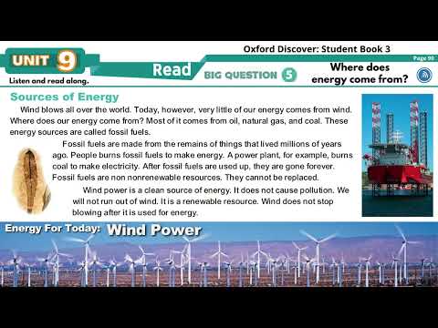OD 3   Unit 9   Energy for Today  Wind Power