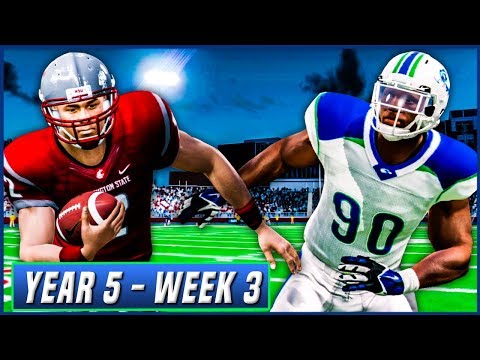 NCAA Football 14 Dynasty Year 5 - Week 3 vs Washington State | Ep.75