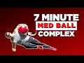 7 Minute Med Ball Complex: Home Workout for 6 Pack Abs #Shorts | BJ Gaddour