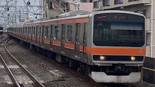 MU33編成 TK出場 回8397M 市川駅通過#総武快速線 #武蔵野線 #e231系