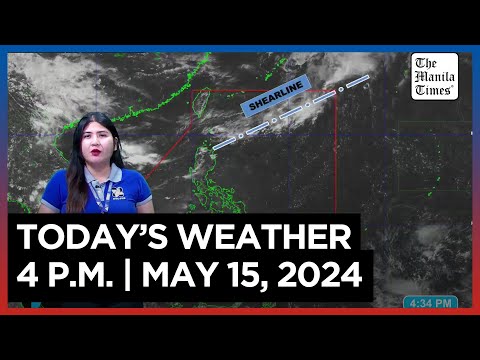 Today's Weather, 4 P.M. May 15, 2024