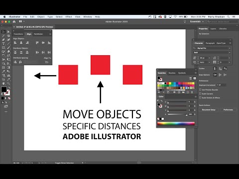 How to Move Object or Shape a Specific Distance in Adobe Illustrator