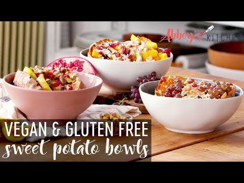 VEGAN Sweet Potato Bowl THREE WAYS | Gluten Free Healthy Breakfast
