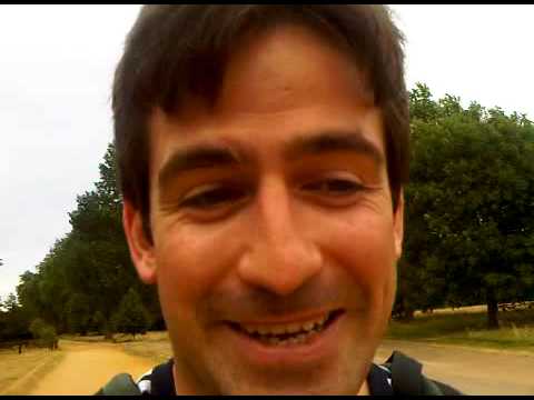 Good for the sole - Hyde Park Training for 133 mile barefoot walk to raise money for Help for Heroes