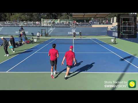 Arthur Fery / Neel Rajesh (Stanford) vs. Siddhant Banthia / Carl Overbeck (Cal)