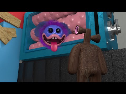 Siren Head give PJ Pug-A-Pillar massage and relieve stress