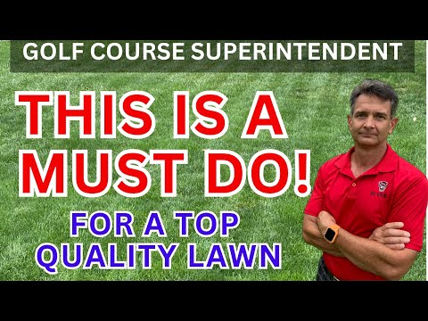 You Can't Get a Quality Lawn Without Doing This. Science Says So!