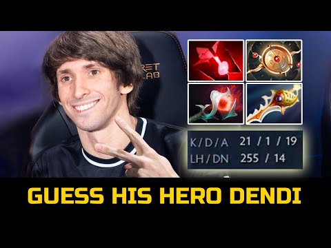 DENDI GUESS HIS HERO - NEW SIGNATURE MID HERO DOTA 2