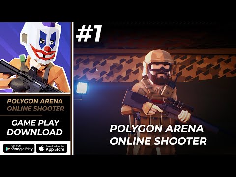 Polygon Arena Online Shooter Gameplay & Download (Android, iOS) - YouTube