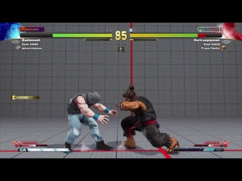 thetruepipman x Badmoash - Ed x Akuma - Street Fighter V - Proper Twelve v WinnerStaysOn