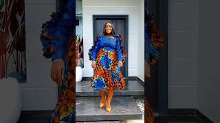 Mishono ya vitenge Beautiful ankara Dress #zamakalefashion #fashion #ankarafashion #africanclothing