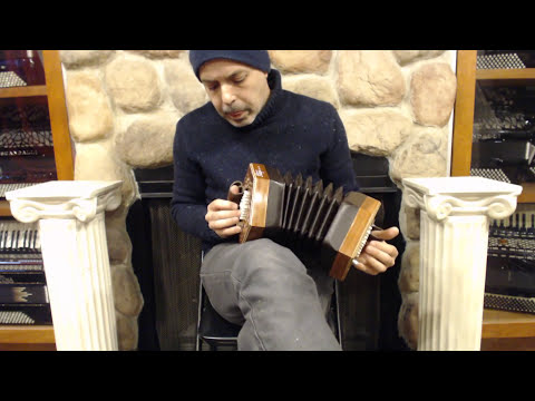 STAGENG48TEN - Mahogany Stagi A48 English Concertina Tenor M 48 $999