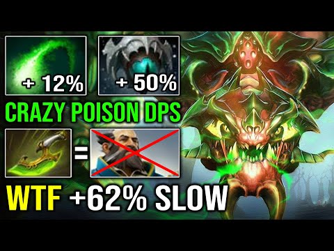 NEW +62% Move Slow Powerful Poison DPS Viper Carry EZ Counter Everyone on the Map Dota 2