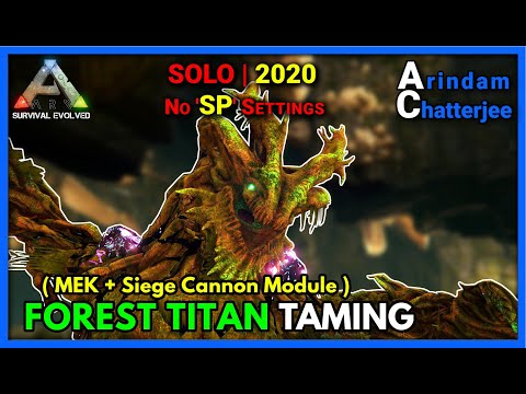 Ark Extinction - (SOLO) Taming the FOREST TITAN - S2E57
