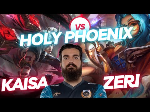 HOLY PHOENIX | KAISA VS ZERI | ADC GAMEPLAY | Patch 13.13 / Season 13 | #LeagueofLegends