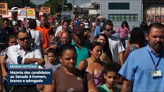 Disputa pelo Senado tem, em média, seis candidatos por vaga