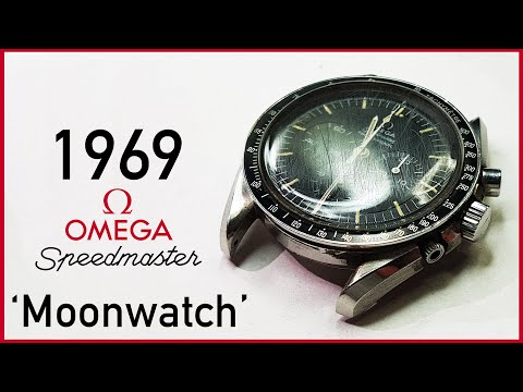 Restoration of iconic 1969 Omega Speedmaster 'Moonwatch' - First watch on the moon