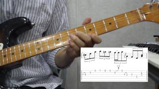 Stevie Ray Vaughan - Honey Bee (intro lesson)