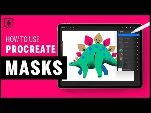 Using MASKS in Procreate - Alpha Lock, Clipping Mask & Layer Mask (2020)