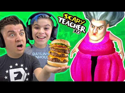 WE MADE SCARY TEACHER SO FAT! Scary Teacher 3D Update BLOWN UP!