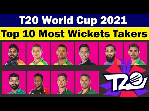🏆Most Wickets in T20 World Cup 2021✅Top 10 Bowlers in ICC T20 World Cup 2021🏆 Leading Wickets Takers