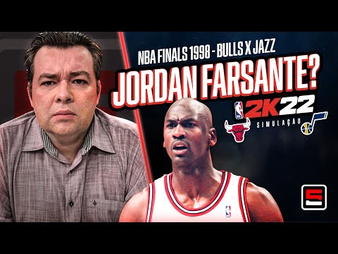 Michael Jordan APAGADO no videogame? Veja Rômulo Mendonça narrando final entre Bulls e Jazz de 98!