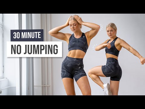 30 MIN LOW IMPACT Full Body Workout - No Equipment - No Jumping - No Repeat