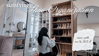 Small house projects make me feel like I have my life together 🤗 IKEA trip & shoe wall setup!
