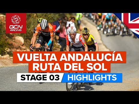 Ruta Del Sol | Vuelta Andalucía 2020 Stage 3 Highlights | Jaén - Úbeda