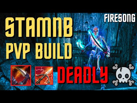 Disgusting INCAP! 🌟 Stamblade PVP Build - ESO Firesong