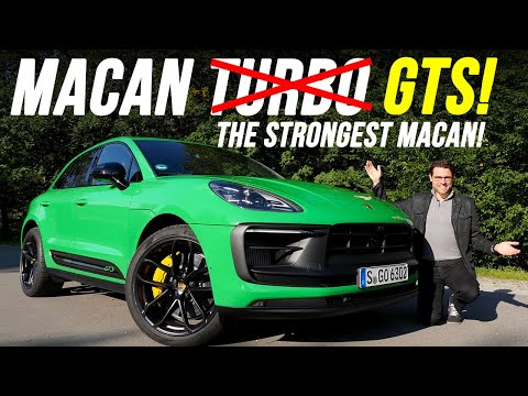 Porsche Macan GTS 440 hp replaces the Turbo! 🏁  2022 facelift driving REVIEW