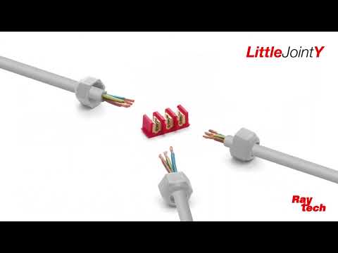 Video Cupla Y IP68 preumpluta cu gel  - maxim 5x6 mmp