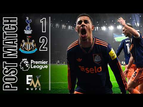 FRANKS FOR THE POINTS | Tottenham 1-2 Newcastle United | NUFC INSTANT PREMIER LEAGUE MATCH REACTION