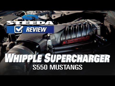 Shelby GT350 Whipple Supercharged Steeda S550 Mustang Build