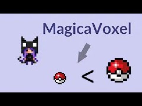 MagicaVoxel - détailler grâce au scale