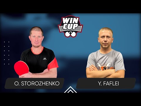 15:00 Oleksandr Storozhenko - Yevhenii Faflei 01.11.2024 WINCUP Advanced. TABLE 1