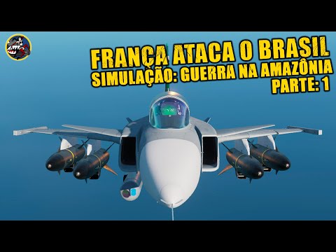 SIMULAÇÃO: (França x Brasil) A Batalha pela Internacionalização da Floresta Amazônica (PARTE 1/2)