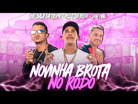 MC BALA DA TROPA,  DOG MAL E MC POZE DO RODO - BROTA NO RODO - REMIX BREGA FUNK