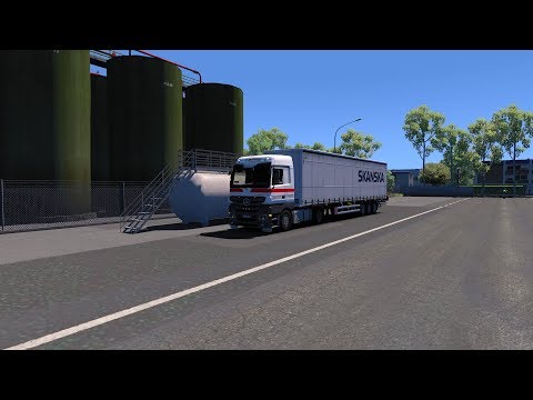 Euro truck simulator 2 1.30.MHAPro EU 1.30.Firenze-Livorno. Mercedes Benz Actros