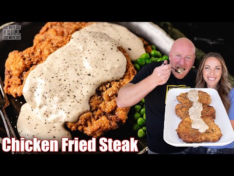 The Best Chicken Fried Steak with Homemade Creamy Country Gravy