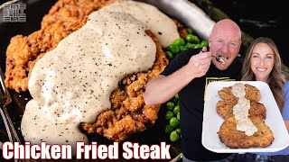 The Best Chicken Fried Steak with Homemade Creamy Country Gravy