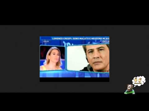 Lorenzo Crespi vs D'Urso  Sulla mia malattia avete fatto parlare chi con me non c'entra