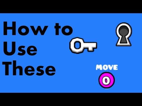 How to use Keys and move Triggers! - Geometry Dash