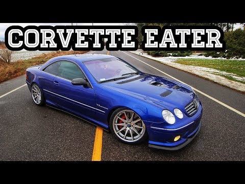 Fastest Mercedes CL55 AMG Supercharged | 630 WHP | Acceleration | Mad Exhaust Sound