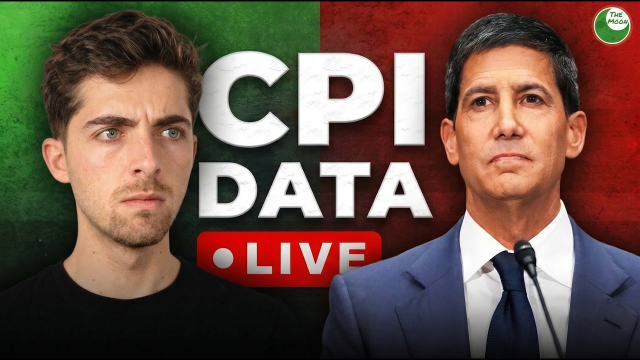 CPI DATA LIVE: BITCOIN CRASH!!!