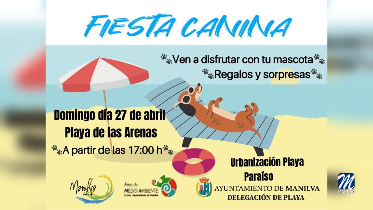 Inauguración de la playa canina
