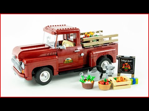 Vidéo LEGO Icons 10290 : Le pick-up
