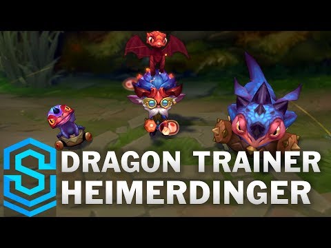 Dragon Trainer Heimerdinger Skin Spotlight - Pre-Release - League of Legends
