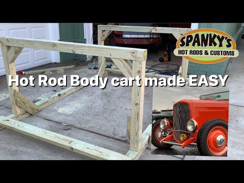 How I Built a Volkswagen Bug / Hot Rod Body Stand for under $100